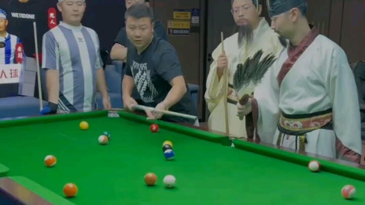 Who else can sink the final shot?