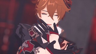 [MMD Genshin Impact Public Bell] "Jika saya berbicara tentang cinta, seperti apa penglihatan di mata itu?" "アンノウン・マザーグース"