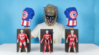 Bigfoot doesn't like Ultraman's toys, so he conjures up archaeological dinosaur fossils and gem toys