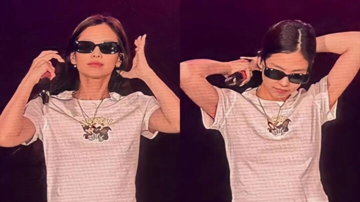 【Jennie】Turns out there really are people who look so good just by casually twisting their body