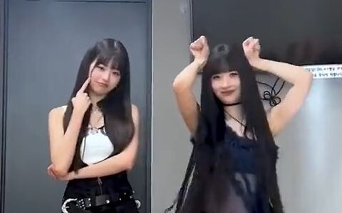Jang Wonyoung x Sunmi 231021 "STRANGER" dance challenge 🥰🥰 🐰🍒!