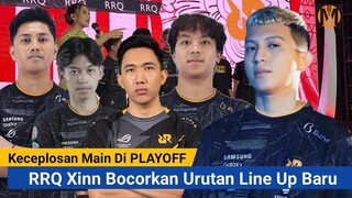 RRQ XINN Keceplosan Main Di PLAYOFF, Bocorkan Line Up Baru dan Peluang Main Roaster