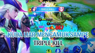 KUDA LIAR MENGAMUK SAMPE TRIPLE KILL