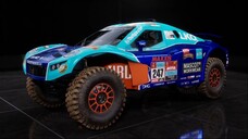 Car Century CR6 in Dakar Desert Rally. Coronel Dakar team