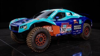 Car Century CR6 in Dakar Desert Rally. Coronel Dakar team