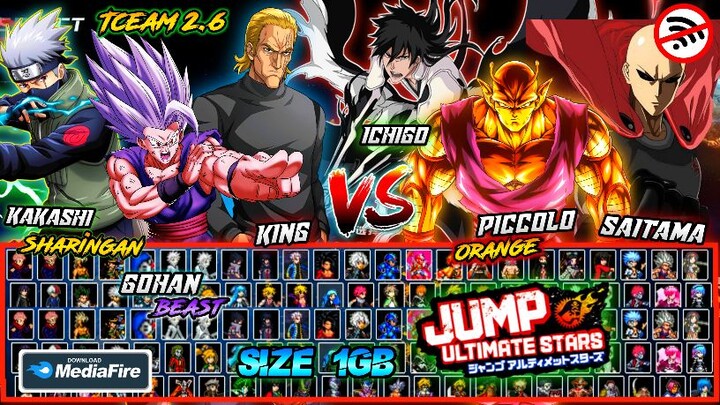 [NEW UPDATE]‼️Jump Force Ultimate Mugen Android V6.5 Remake (Tceam 2.6) | [100] Best Ultimate Skill