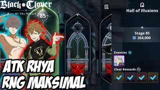 Hall of Illusion 85 ATK Rhya, Buffer Gauche Season 2 & SR Finral | Black Clover M