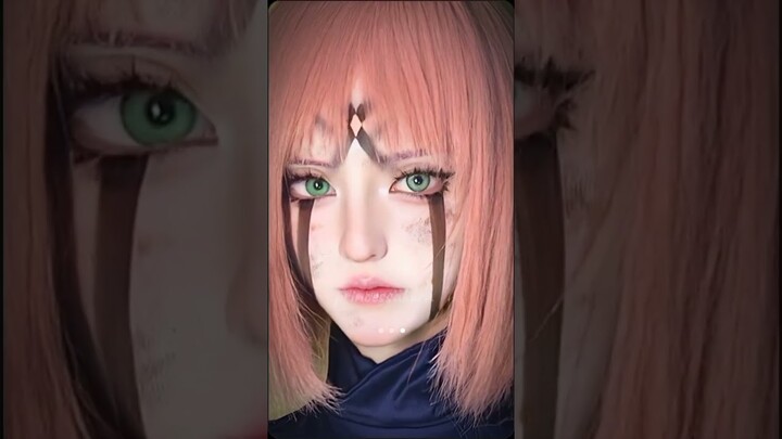 sakura haruno cosplay🌸 do you like it🌸#sakuraharuno#edit #shortvideo #cosplay