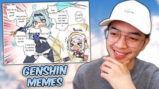 GENSHIN MEMES REVIEW | Genshin Impact Malaysia