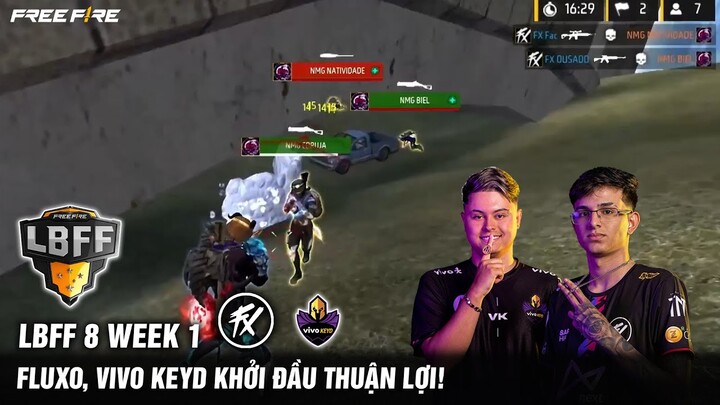 Free Fire | Fluxo, Vivo KeyD Khởi Đầu Thuận Lợi | LBFF 8 Week 1