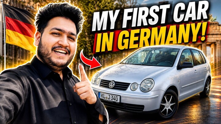 I Bought My Very First Car in Germany 🇩🇪  as an International Student (Cost, Registration & Proces