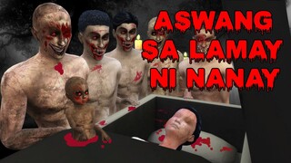 ASWANG SA LAMAY NI NANAY | TAGALOG HORROR STORY ANIMATED | KWENTONG NAKAKATAKOT