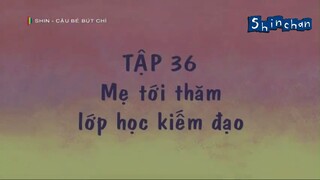 Shin cậu bé bút trì - Tập 36 - Mẹ tới thăm lớp học kiếm đạo