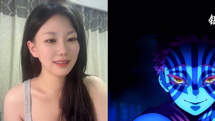 [ Demon Slayer: Infinite Castle ] Pretty girl's reaction to watching the official trailer PV