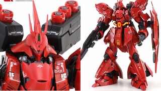 Unboxing the New Zeon General Char's NT Seat Bandai RG Sazabi