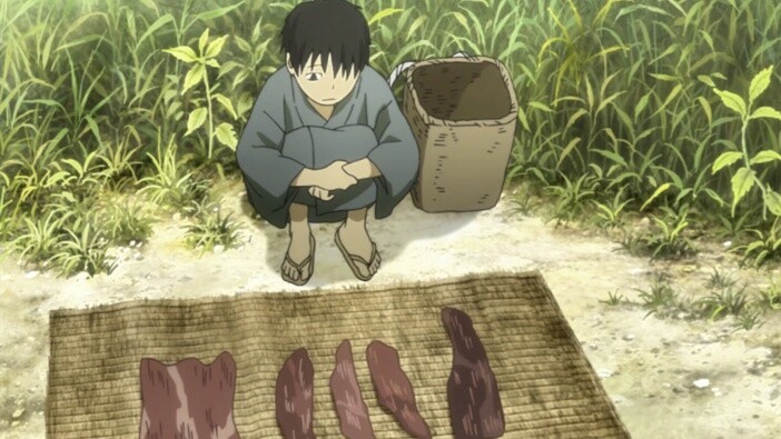 Trong làng có 100 người, 99 người bán bắp cải và chỉ có cậu bé này bán thịt khô.