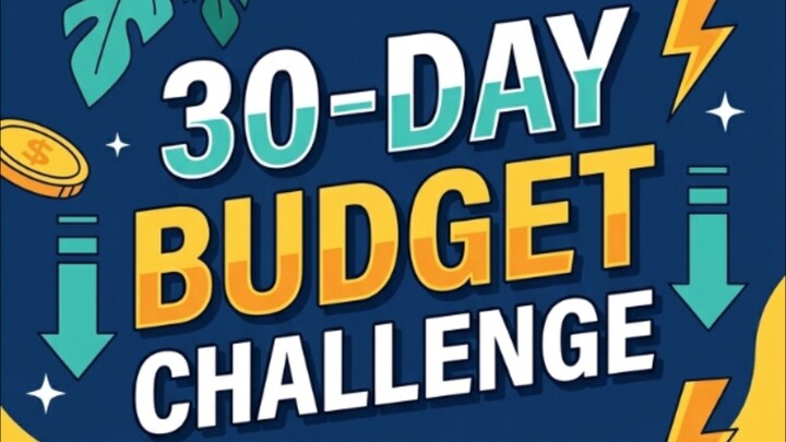 ตื่นมาพบกับภารกิจอันยิ่งใหญ่ยวดๆ! 💸เริ่มพรุ่งนี้แล้วครับกับ Challenge 30 วัน ใช้เงินตามงบสวัสดิการบ
