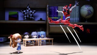 【EVA】定格动画丨二号机化身为体操选手，完成整套高难度动作【Animist】