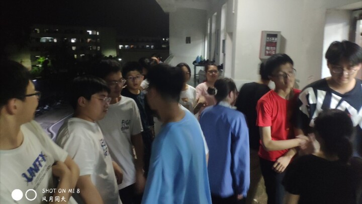 Just a quick little video to capture the last night of senior year study hall as we head home.