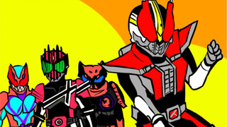 [If Kamen Rider participated, this would be hip-hop]