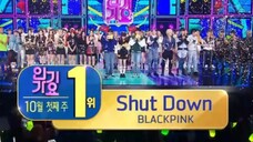 'Shut Down'五冠王！本周人气歌谣一位:BLACKPINK-Shut Down