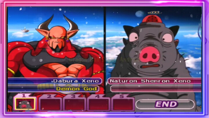 DABURA XENO DEMON GOD VS NATURON SHENRON XENO - DB MOD ANDROID GAMEPLAY