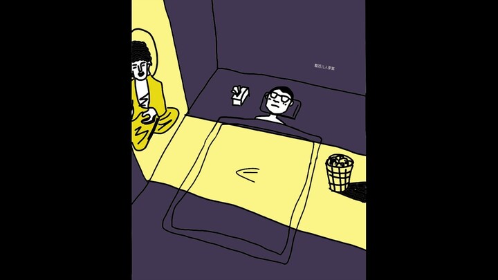 Saat hujan lebat turun, ingatlah untuk berhati-hati seperti Raja Buddha!