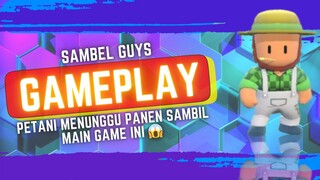 NUNGGU PANEN  ENAKNYA MAIN STUMBLE GUYS DULU GA SIH- STUMBLE GUYS GAMEPLAY