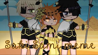 Saki Saki meme || Gacha meme || Celine Yuri || HAIKYUU AU || Read Desc