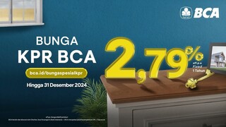 Wujudkan Rumah Impian Bersama Bunga KPR BCA!