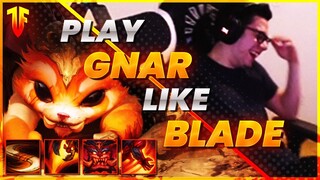 This GNAR BUILD can DOMINATE CHALLENGER! Get out of low ELO with this OFF-META GNAR (RANK 1 CLIMB)