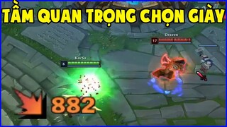Tầm quan trọng của việc chọn giày trong LMHT, Bộ đôi không nên bắt cặp đi bot với nhau