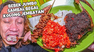 BIAD4B! BEBEK CABE MERCON BUMBU MADURA TERSEMBUNYI DI KOLONG JEMBATAN ANGKER!