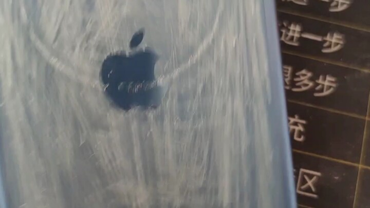 It all started because I just wanted to see how scratch-resistant the phone’s back panel is...