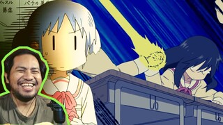 Nichijou Episode 3 [REACTION] - CUTEST ARM WRESTLE! 😂