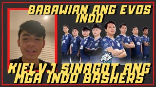 KIELVJ SINAGOT ANG MGA INDO BASHERS