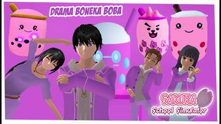 DRAMA PILIH MAKANAN 1 WARNA SESUAI WARNA BONEKA BOBA - DRAMA SAKURA SCHOOL SIMULATOR INDONESIA
