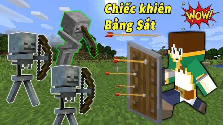 Minecraft - Sự Lợi Hại Khi Dũng Sĩ Cầm Khiên Trong Minecaft | Tập 7