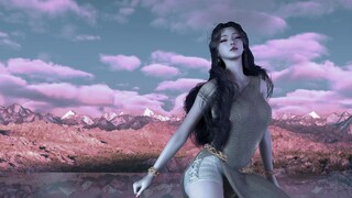 Yunxi trong chiếc váy hở lưng gợi cảm[MMD]A