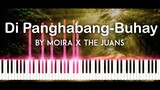'Di panghabang-buhay by Moira x The Juans piano cover version with free sheet music