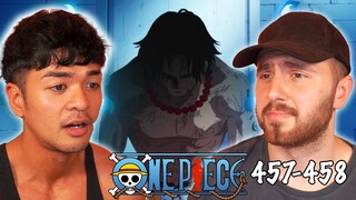 GETTING EMOTIONALLY READY FOR MARINEFORD - One Piece Episode 457 & 458 REACTION + REVIEW!