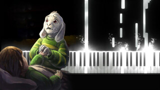 Special Effect Piano Playing | Undertale - 'His Theme'