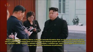 Palavras da camarada Kim Yun Sil, gerente da Fábrica de Calçados Ryuwon