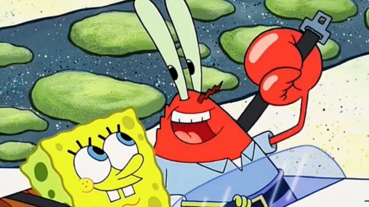 Mr. Krabs สอน Spongebob วิธีขับรถเป็นการส่วนตัว