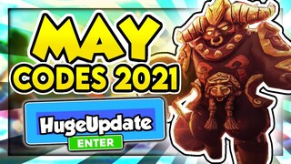 All "New Huge Update Working Codes 2021 in Roblox Lifting Titans