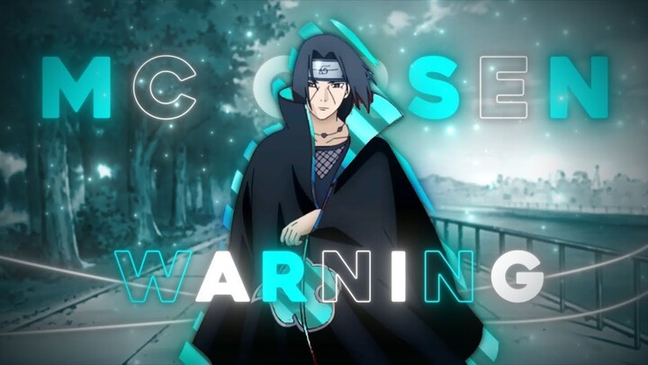 WARNING-Uchiha Itachi (NARUTO) [AMV/EDIT]