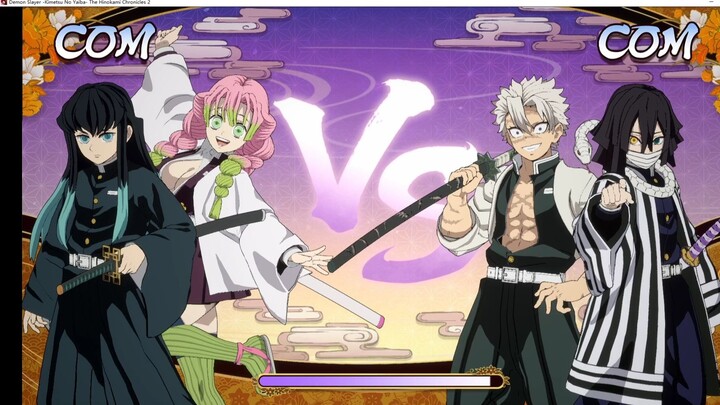 ดาบพิฆาตอสูร: โหมดชมการต่อสู้ของตอน “ตำนานสายเลือดเทพเจ้าแห่งไฟ 2” — เสาหลักหมอก·โทมิตสึ มุอิจิโร่ ป