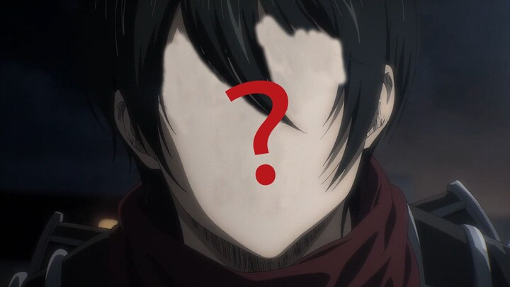 Mikasa's face can't be found, can you help her?
