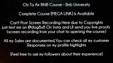 Chi Ta Air BNB Course Bnb University download