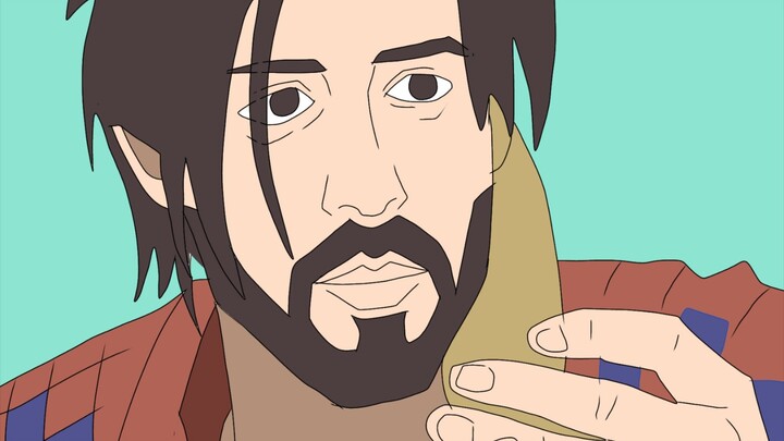 Aku Gambarin Sigurd Svendsen Dari Film Ragnarok (2013) - Versi Cyberpunk Di Akhir!